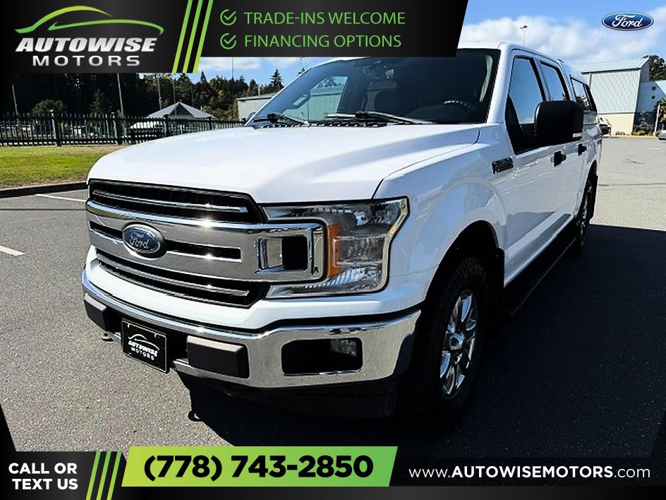 White 2019 Ford F-150 Pickup Truck Four-Wheel Drive Automatic