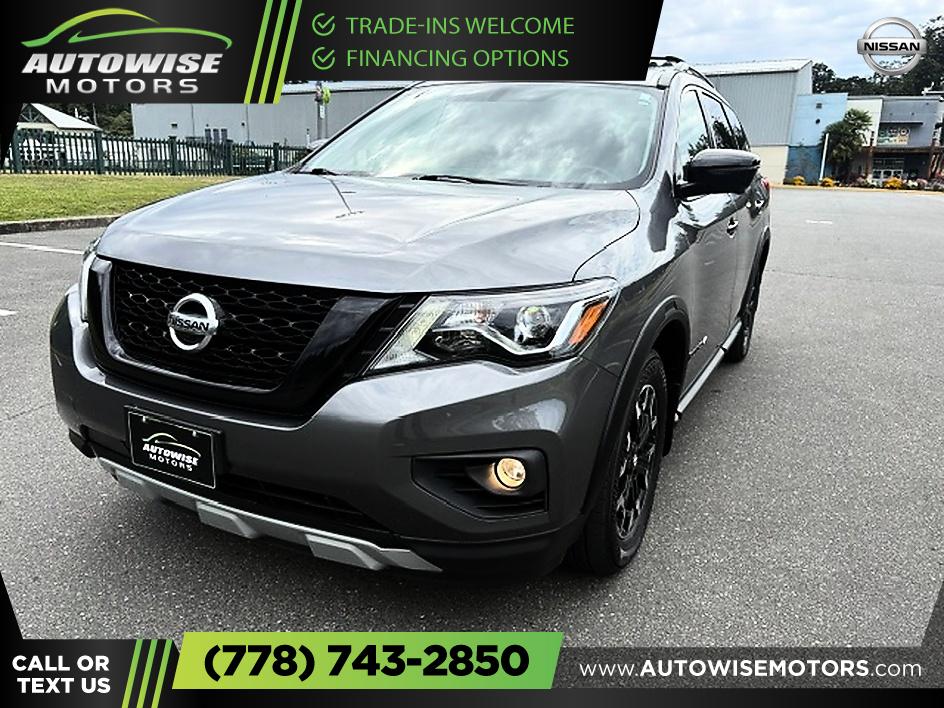 Gray 2019 Nissan Pathfinder SUV / Crossover Four-Wheel Drive Automatic