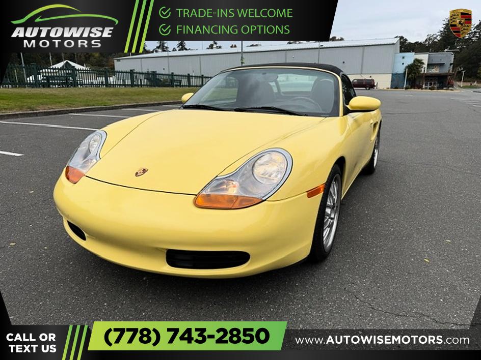 Yellow 1999 Porsche Boxster Convertible Rear-Wheel Drive Automatic