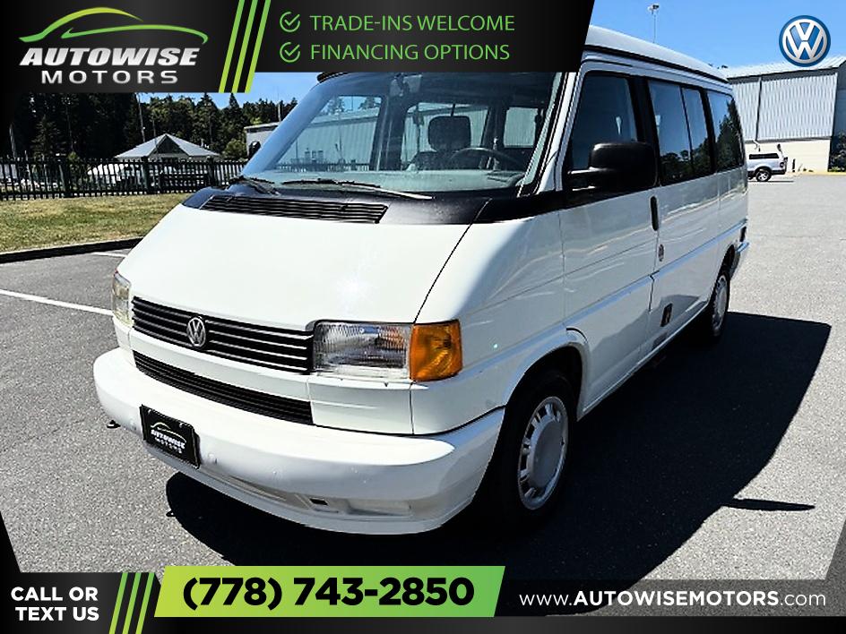 White 1992 Volkswagen EuroVan Minivan Automatic
