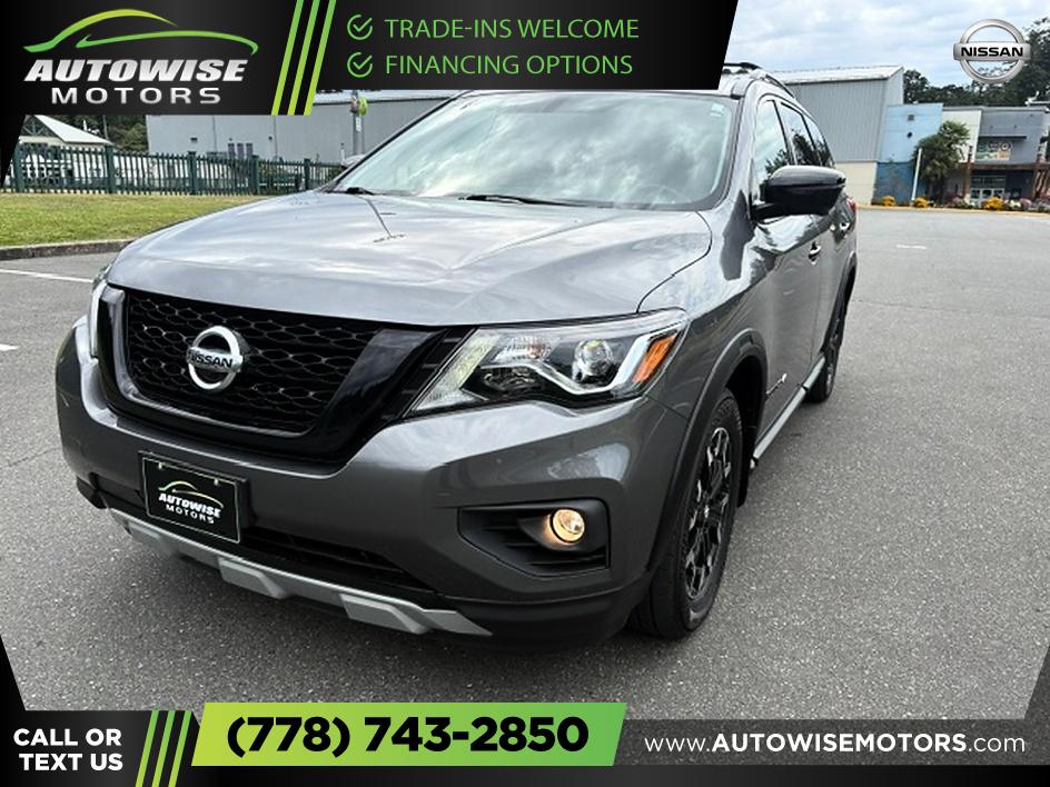 Gray 2019 Nissan Pathfinder SUV / Crossover Four-Wheel Drive Automatic
