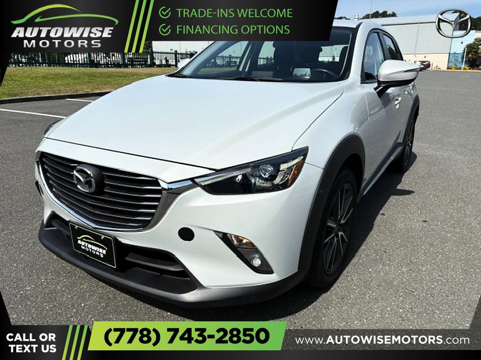 White 2016 Mazda CX-3 SUV / Crossover Front-Wheel Drive Automatic
