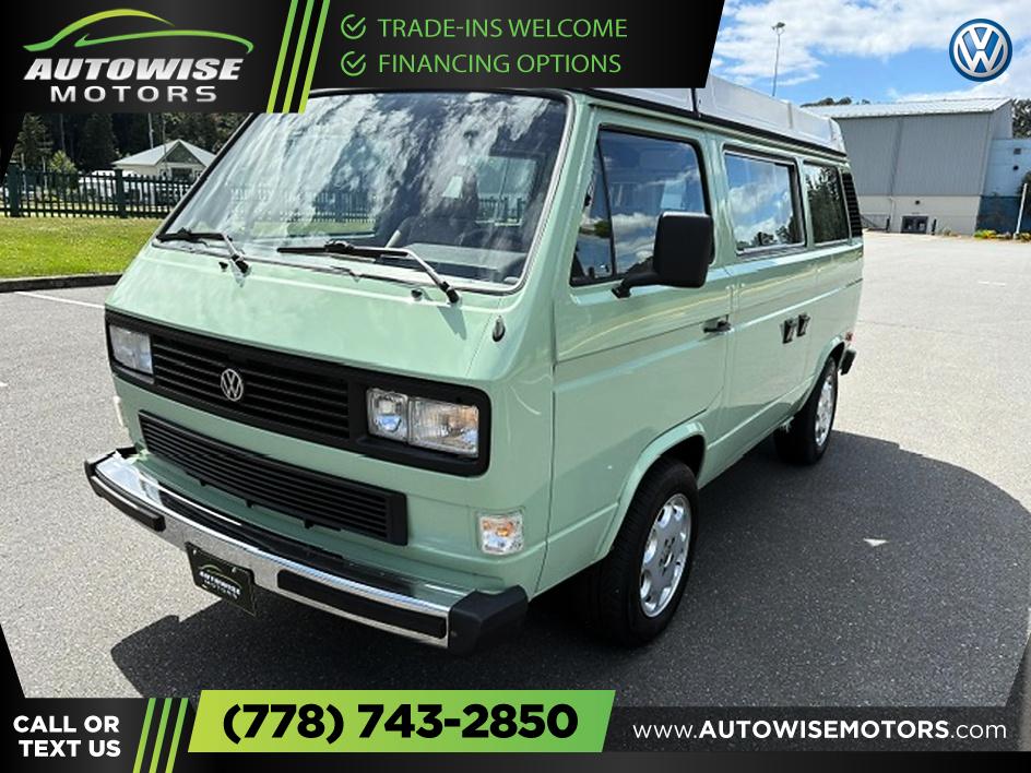 Green 1986 Volkswagen Vanagon Van Rear-Wheel Drive Automatic