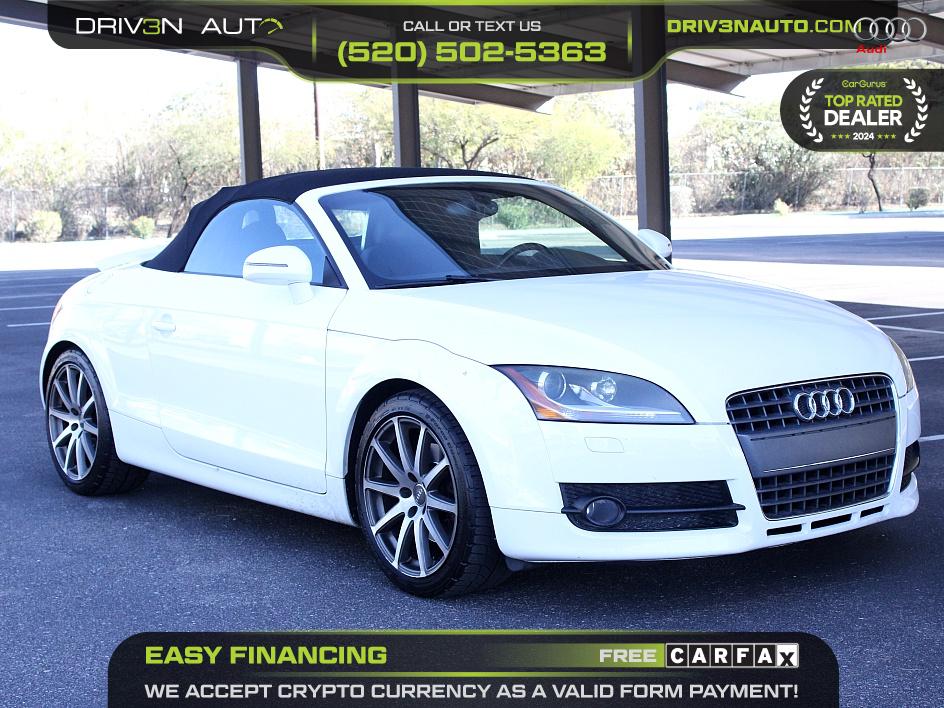 Ibis White 2009 Audi TT Convertible Front-Wheel Drive Automatic