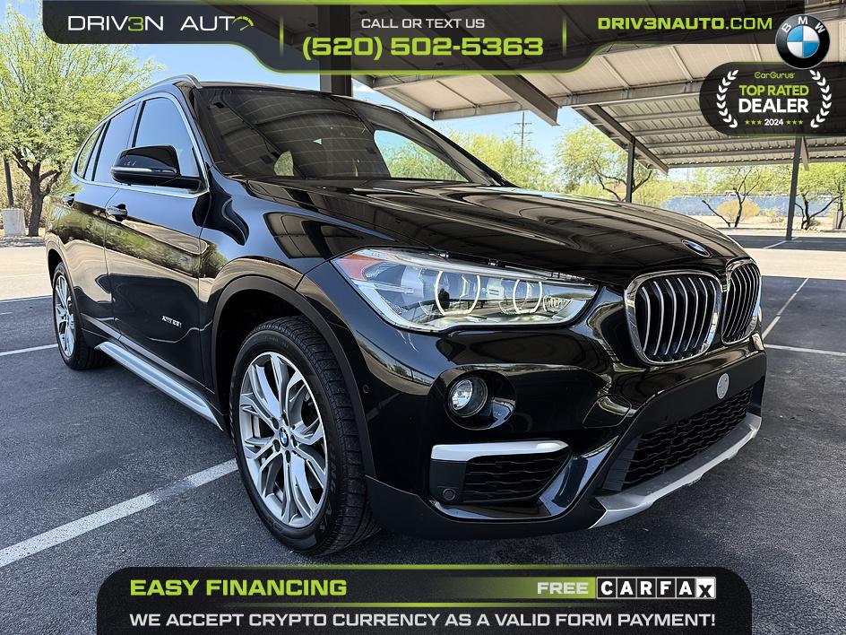 Black Sapphire Metallic 2017 BMW X1 SUV / Crossover All-Wheel Drive Automatic