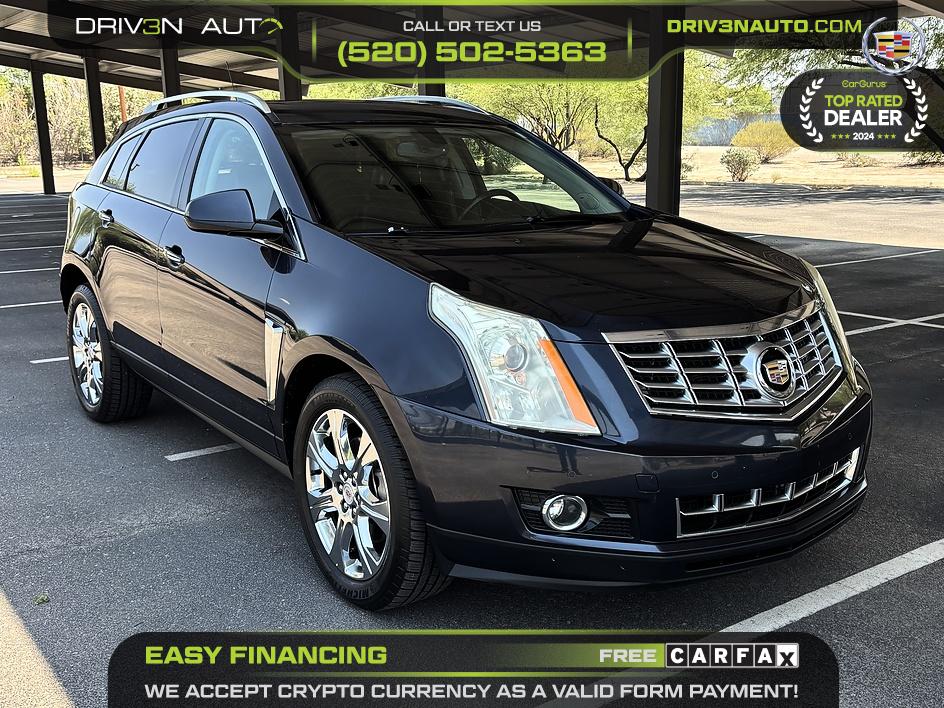 Sapphire Blue Metallic 2016 Cadillac SRX SUV / Crossover Front-Wheel Drive Automatic