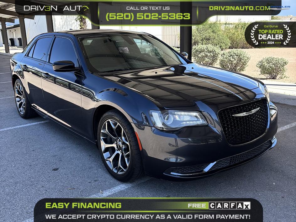 Pewter 2018 Chrysler 300 Sedan Rear-Wheel Drive Automatic