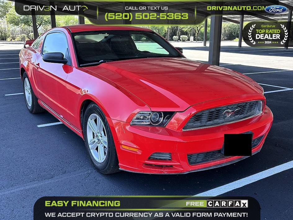 Red 2014 Ford Mustang Coupe Rear-Wheel Drive Automatic