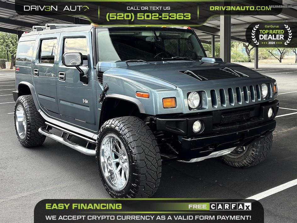 Pewter 2005 Hummer H2 SUV / Crossover Four-Wheel Drive Automatic