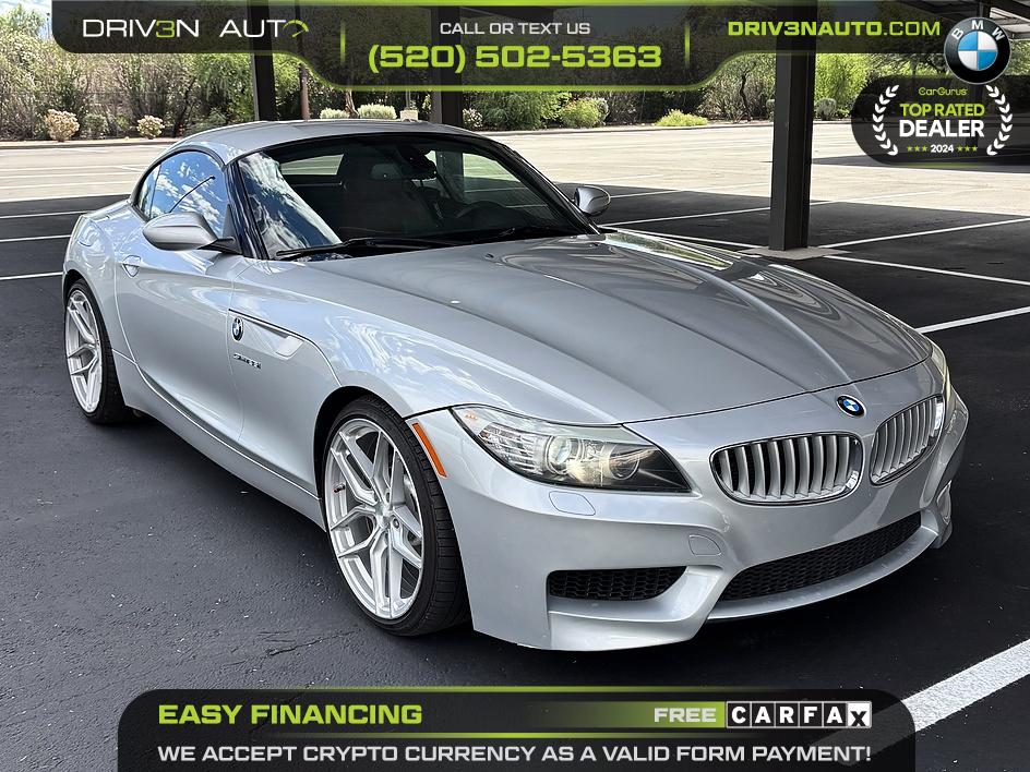 Mineral White Metallic 2013 BMW Z4 Convertible Rear-Wheel Drive Automatic