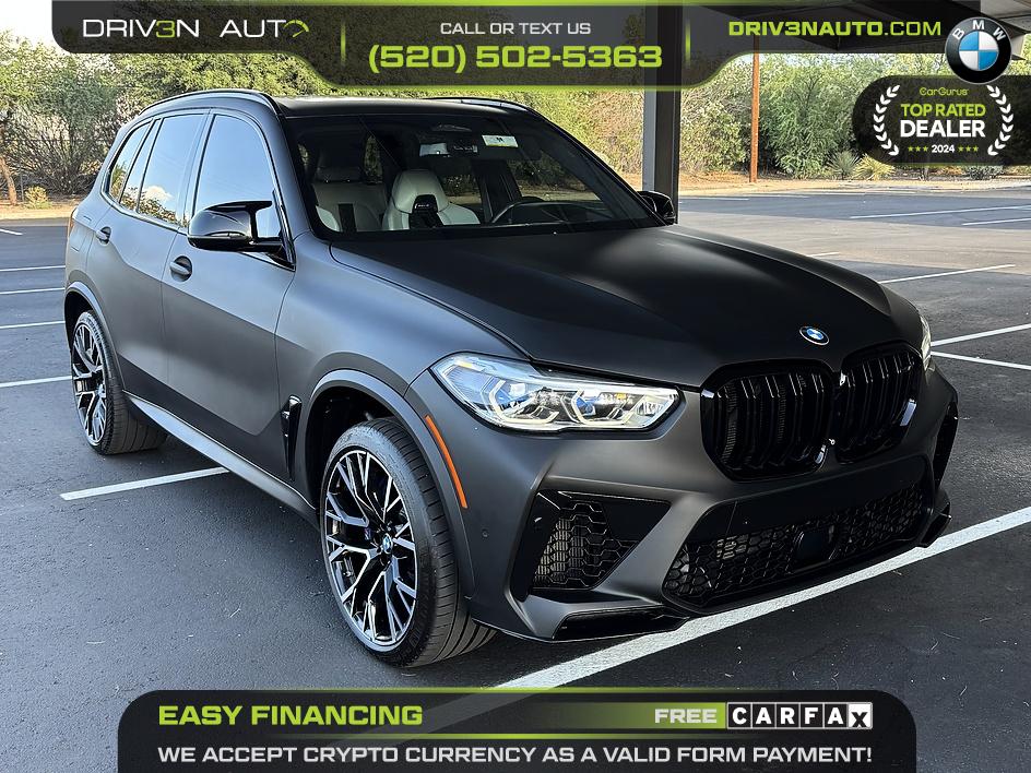 Blue 2020 BMW X5 M SUV / Crossover All-Wheel Drive Automatic