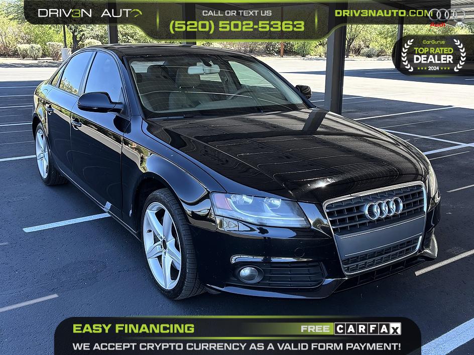  2012 Audi A4 2.0T Premium Sedan FWD   