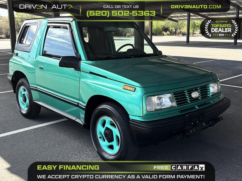 Teal 1995 Geo Tracker SUV / Crossover Manual