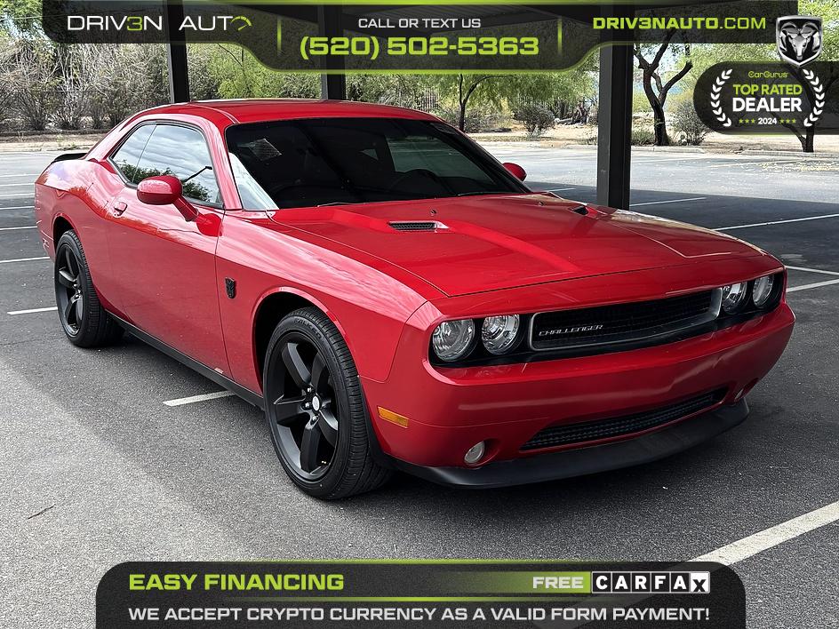 Redline (3) Coat Pearl 2012 Dodge Challenger Coupe Rear-Wheel Drive Automatic