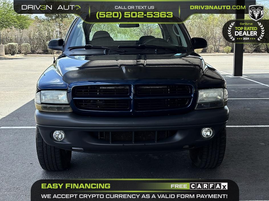Blue 2003 Dodge Dakota Pickup Truck Automatic