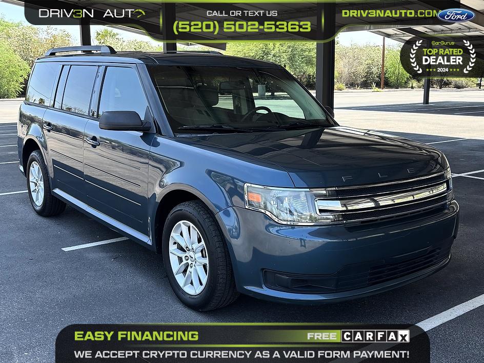Too Good To Be Blue Metallic 2016 Ford Flex SUV / Crossover Front-Wheel Drive Automatic