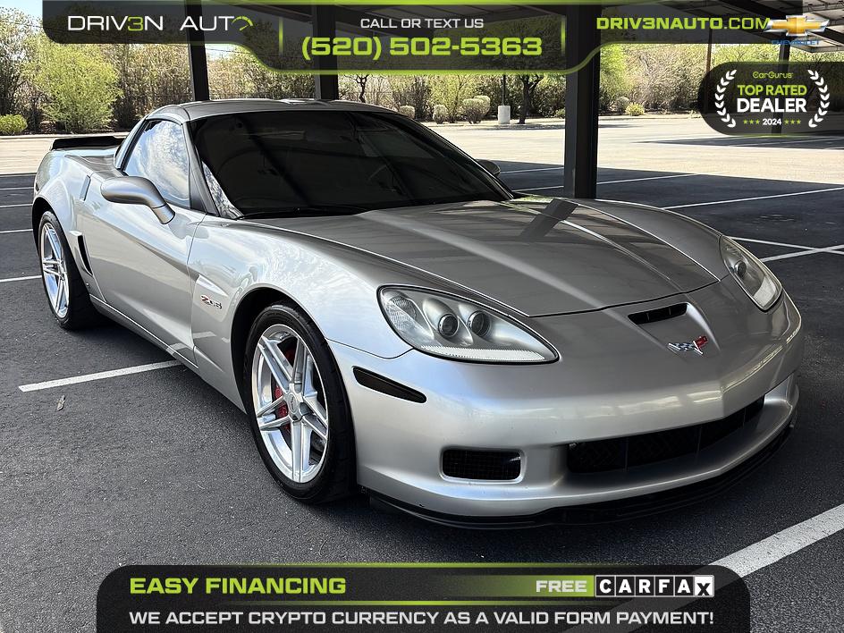 Gray 2006 Chevrolet Corvette Coupe Rear-Wheel Drive Manual
