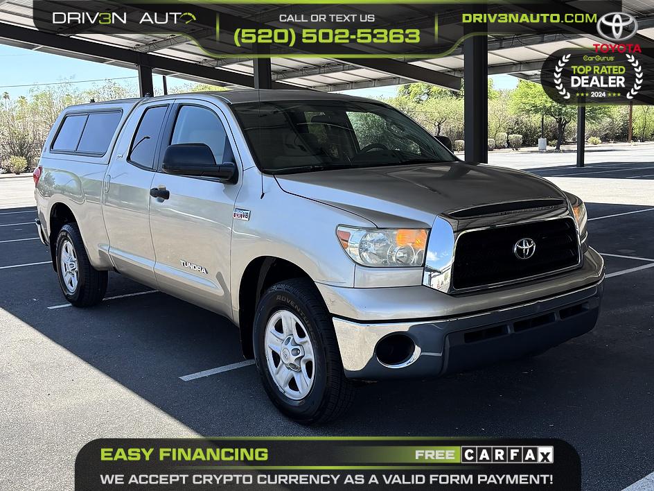 Brown (Tan) 2007 Toyota Tundra Pickup Truck Four-Wheel Drive Automatic