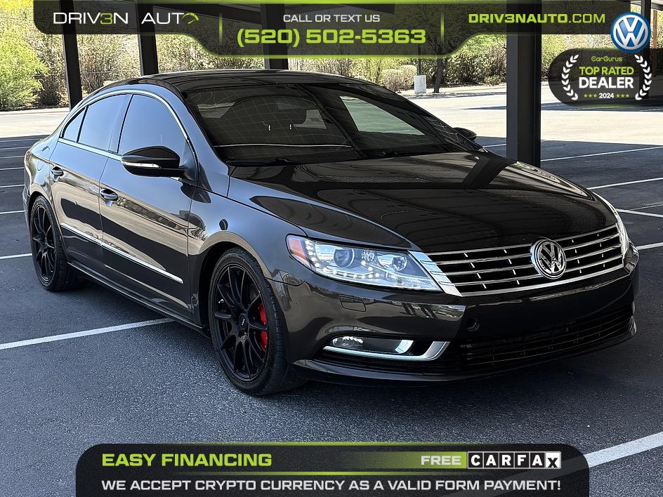 Brown 2015 Volkswagen CC Sedan Front-Wheel Drive Automatic