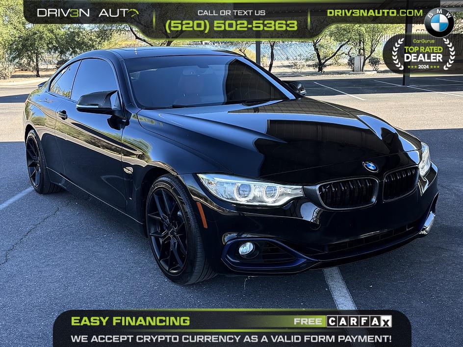 Citrin Black Metallic 2017 BMW 4 Series Coupe All-Wheel Drive Manual