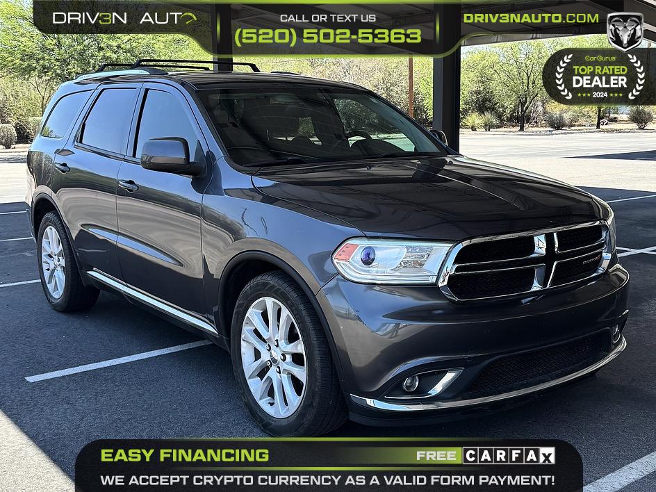 Billet Silver Metallic Clearcoat 2015 Dodge Durango SUV / Crossover Rear-Wheel Drive Automatic