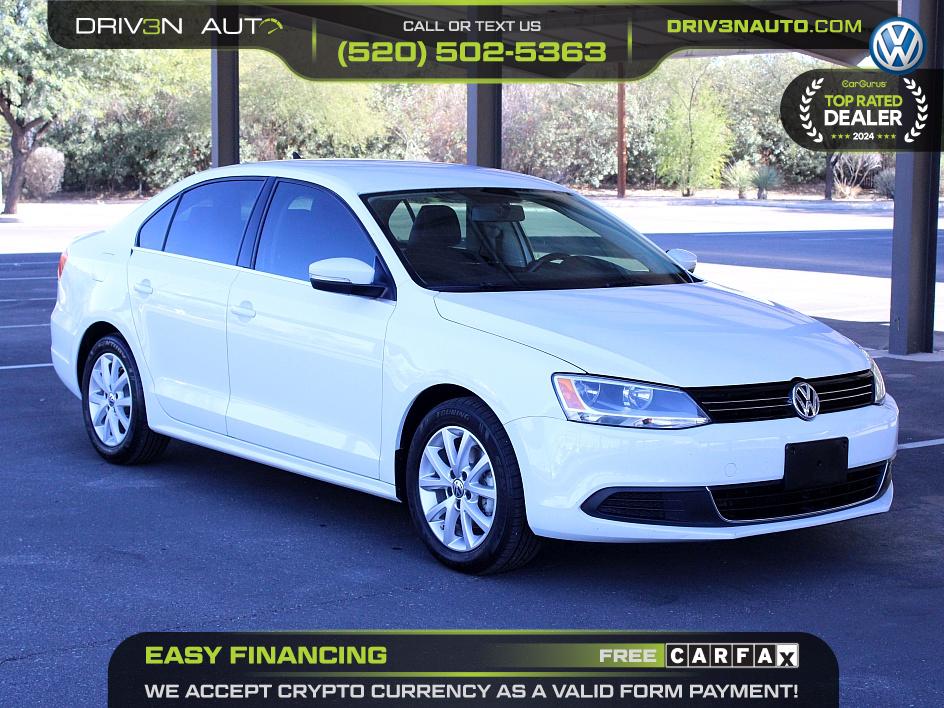 White 2014 Volkswagen Jetta Sedan Front-Wheel Drive Automatic