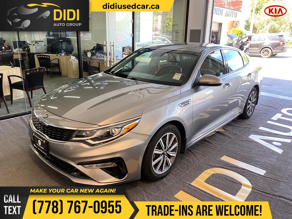 Silver 2019 Kia Optima Sedan Automatic