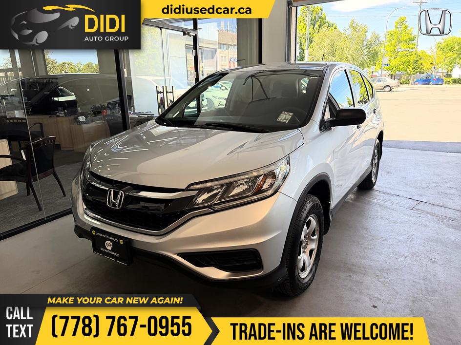 Gray 2016 Honda CR-V LX AWD SUV / Crossover All-Wheel Drive Automatic