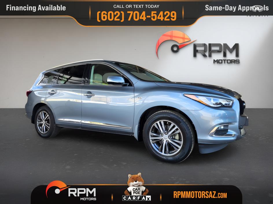 Hagane Blue 2017 INFINITI QX60 SUV / Crossover Front-Wheel Drive Automatic
