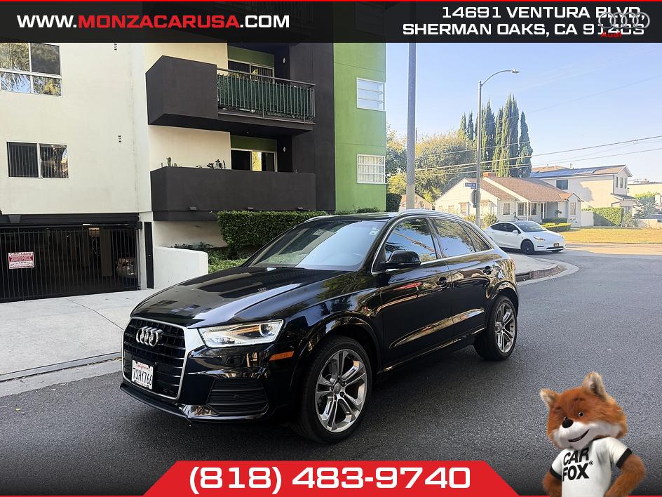 Black 2016 Audi Q3 SUV / Crossover Front-Wheel Drive Automatic