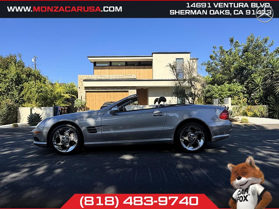 Pewter 2005 Mercedes-Benz SL-Class Convertible Rear-Wheel Drive Automatic