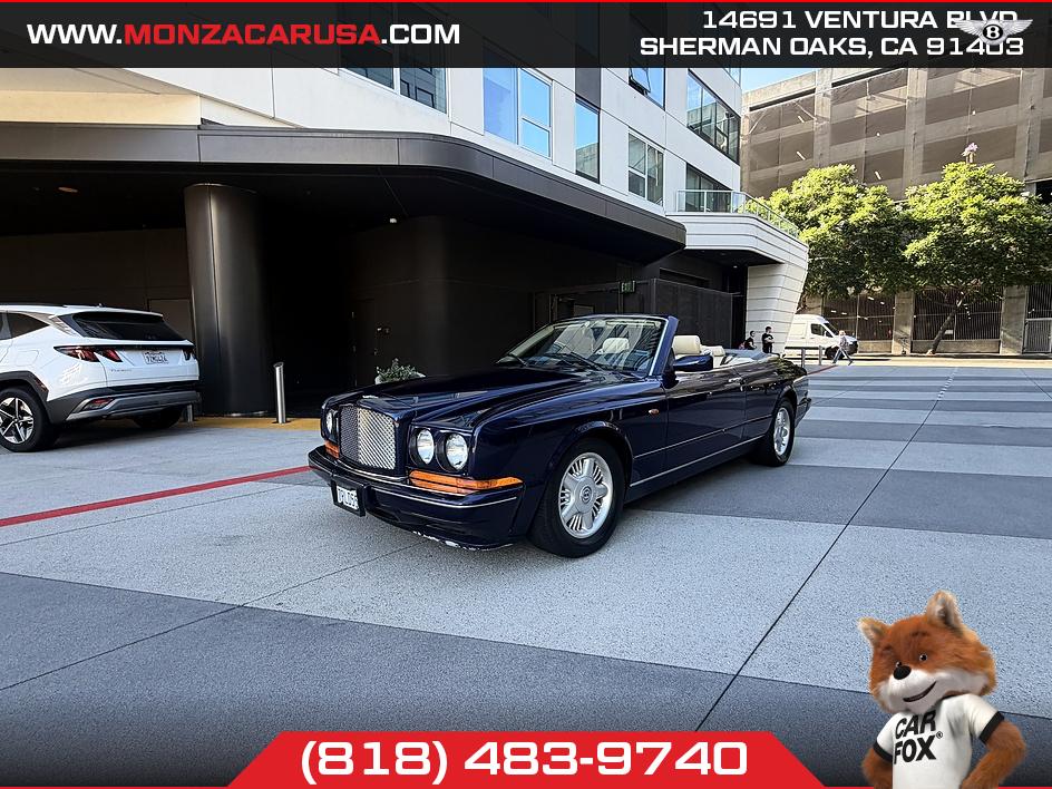 Blue 1996 Bentley Azure Convertible Automatic