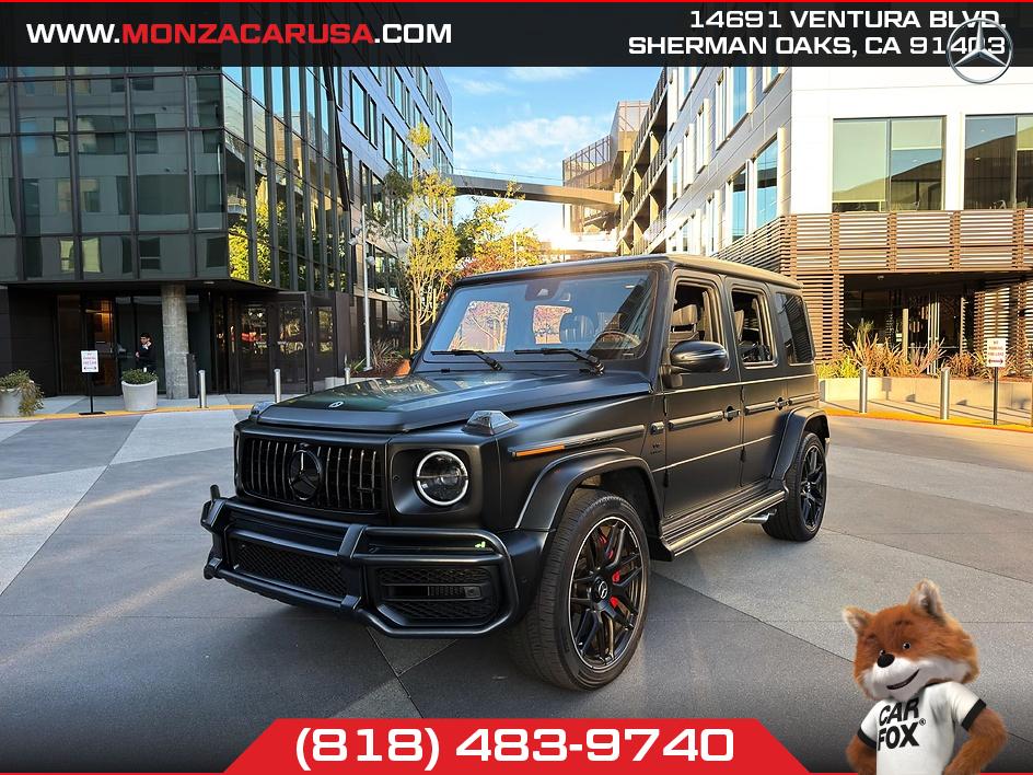 Jade Green Metallic 2024 Mercedes-Benz G-Class AMG G 63 4MATIC SUV / Crossover All-Wheel Drive Automatic