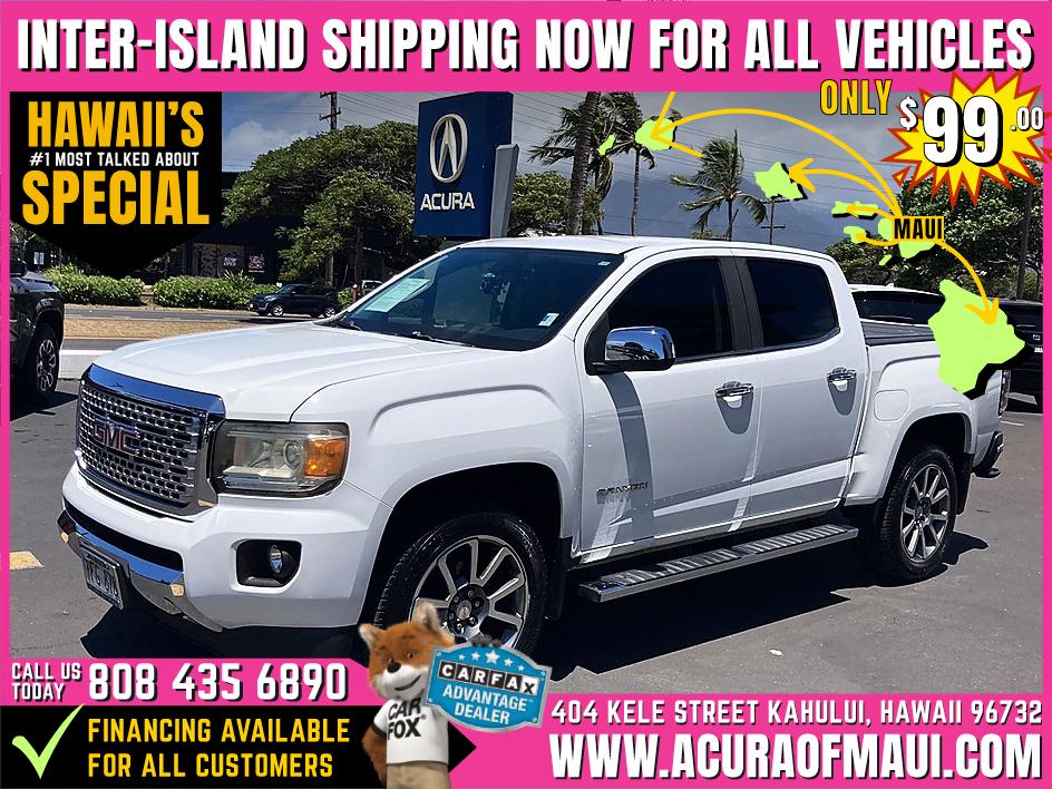 Summit White 2017 GMC Canyon Pickup Truck 4X2 Automatic