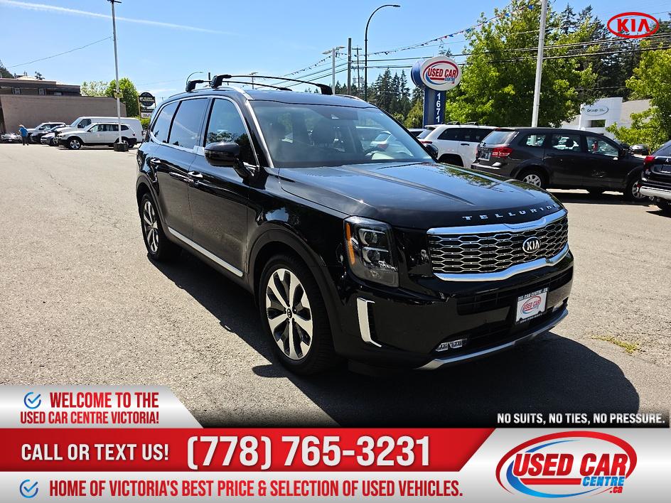 Black 2020 Kia Telluride SUV / Crossover All-Wheel Drive Automatic