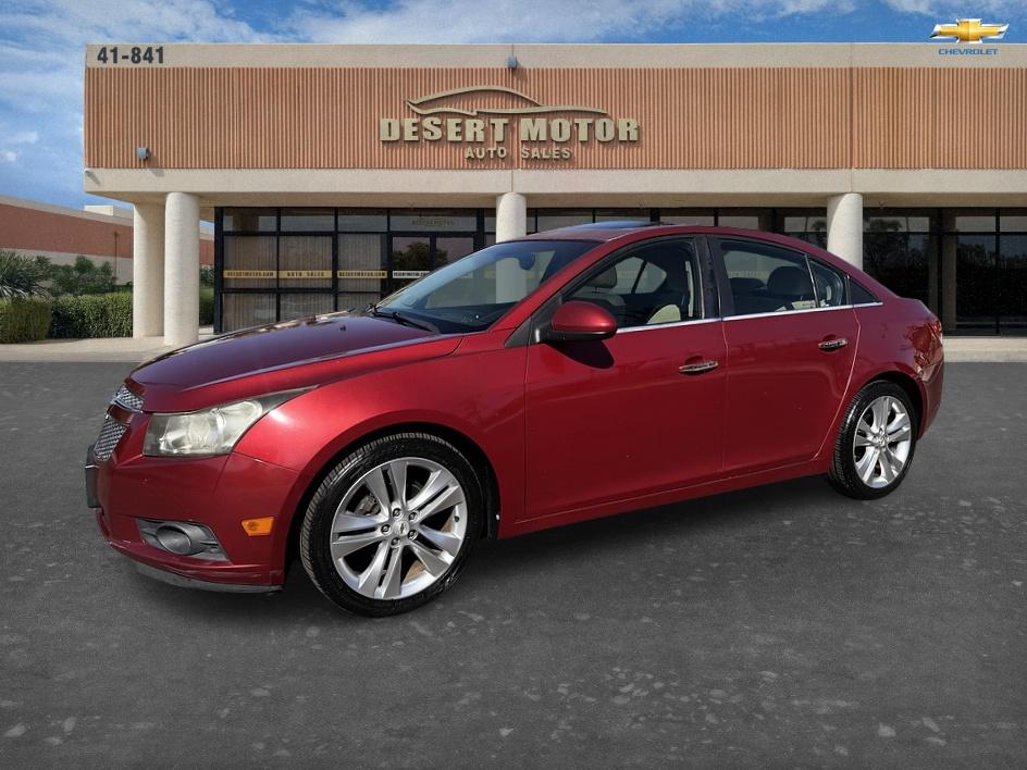 Crystal Red Metallic Tintcoat 2011 Chevrolet Cruze Sedan Front-Wheel Drive Automatic