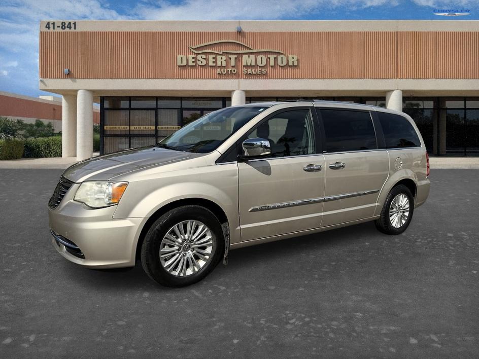 White Gold 2012 Chrysler Town & Country Limited FWD Minivan Front-Wheel Drive Automatic