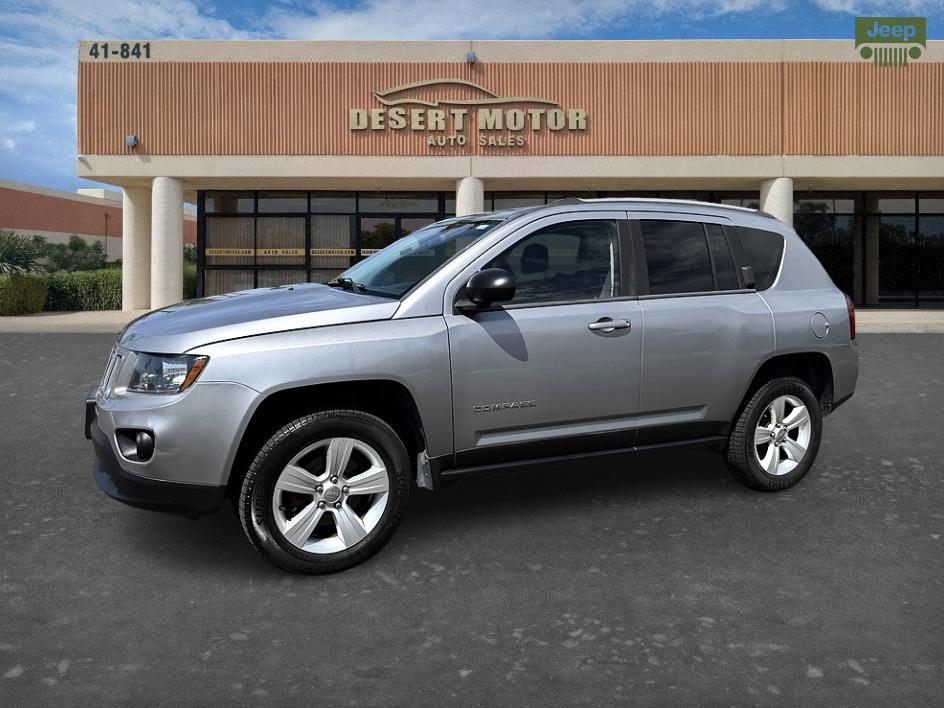 Silver 2015 Jeep Compass Sport SUV / Crossover Front-Wheel Drive Automatic