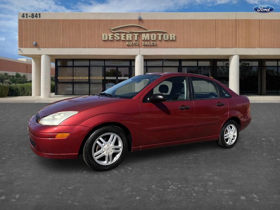 Red (Burgundy) 2001 Ford Focus Sedan Front-Wheel Drive Automatic