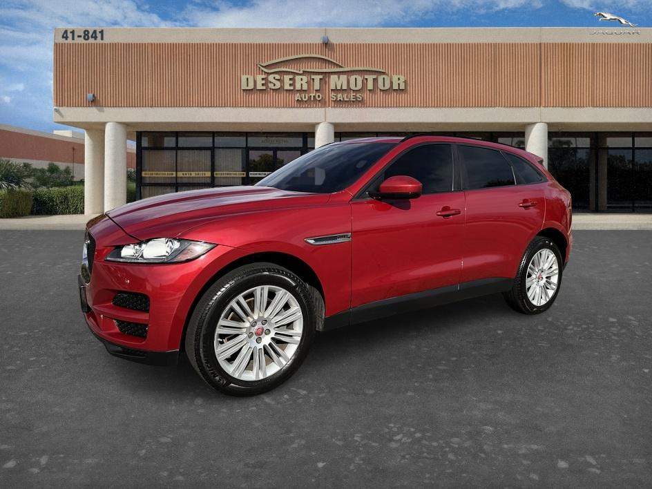 Red 2018 Jaguar F-PACE 30t Premium AWD SUV / Crossover All-Wheel Drive Automatic