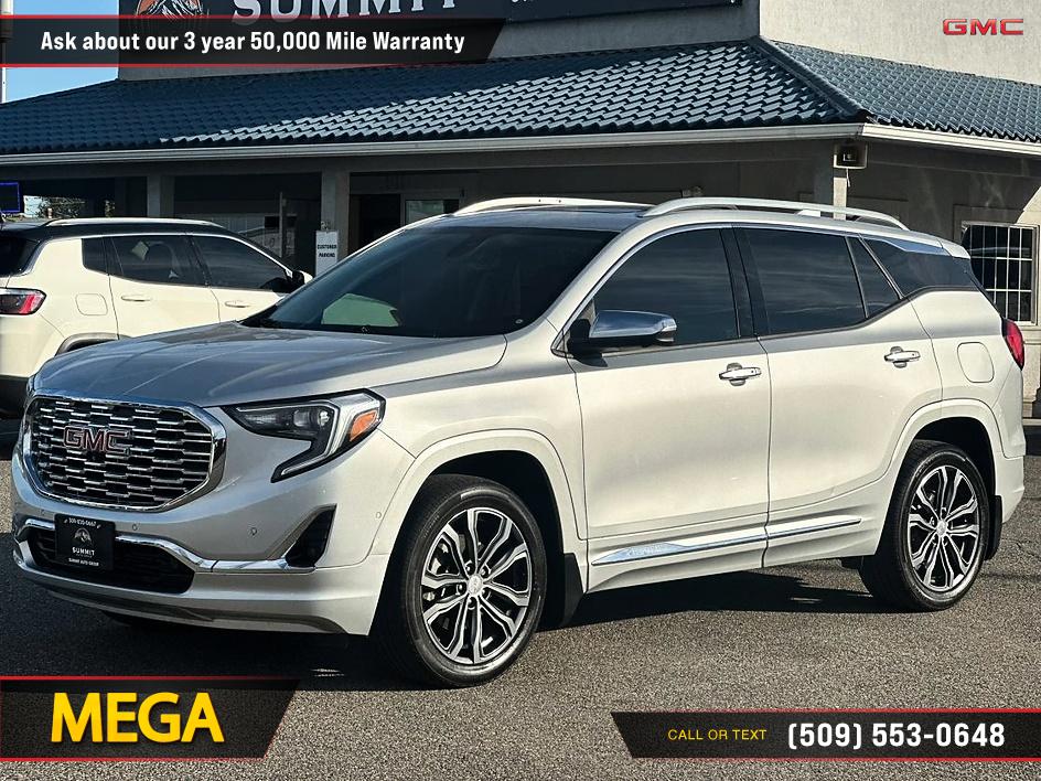 Silver 2019 GMC Terrain SUV / Crossover Four-Wheel Drive Automatic