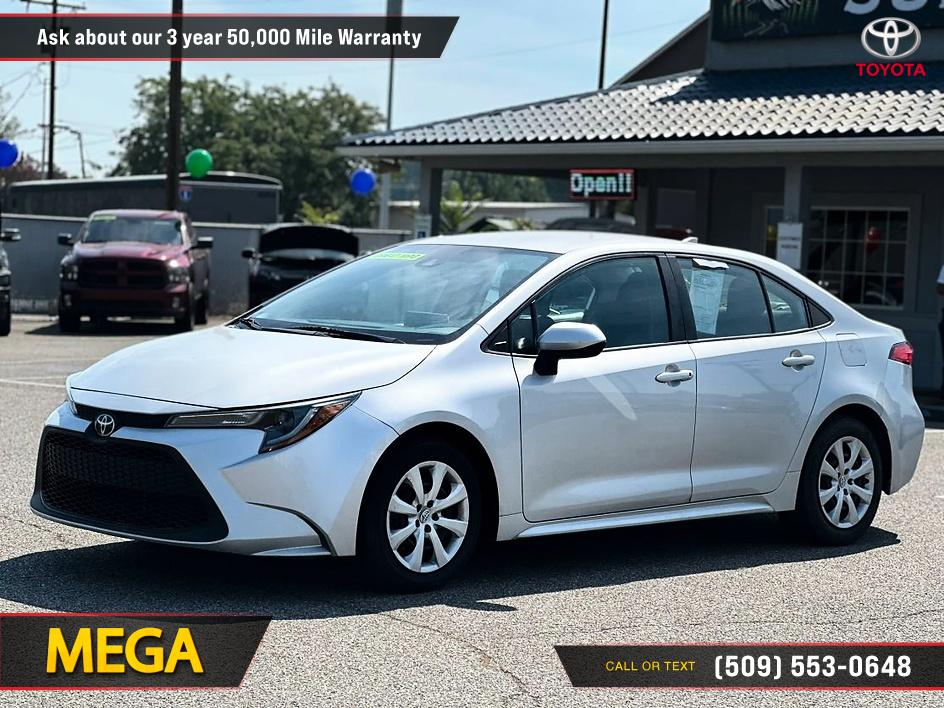 Silver 2021 Toyota Corolla Sedan Front-Wheel Drive Automatic