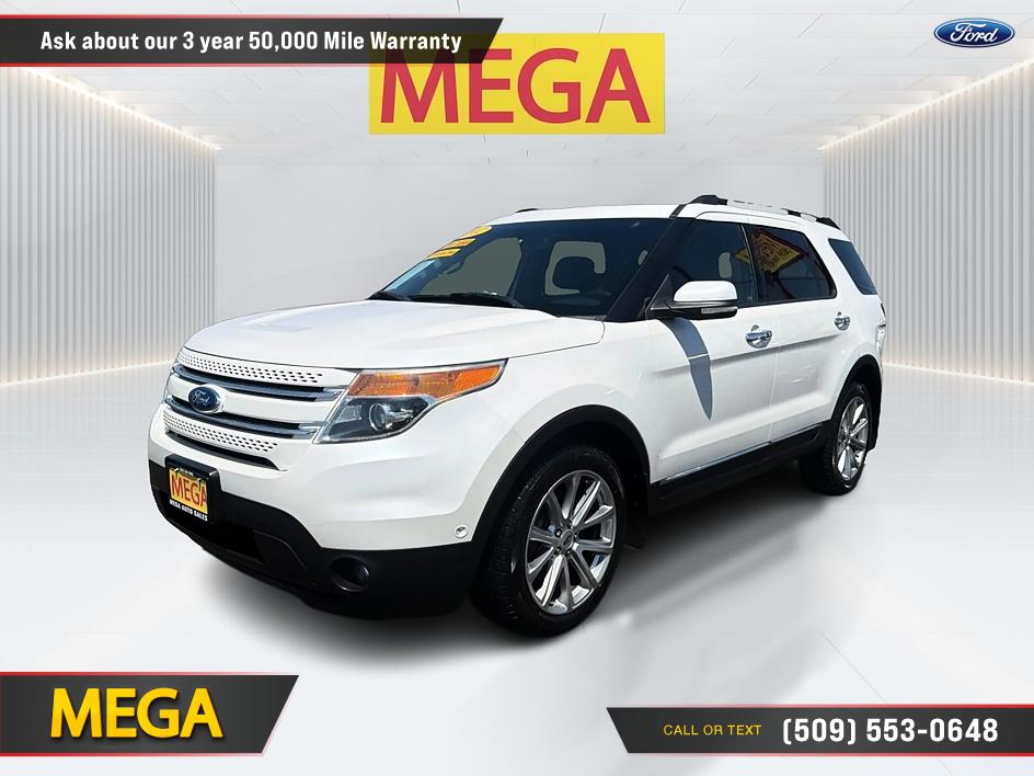 White 2012 Ford Explorer SUV / Crossover All-Wheel Drive Automatic
