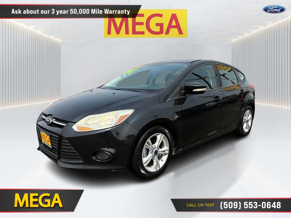 Black 2014 Ford Focus Hatchback Front-Wheel Drive Automatic