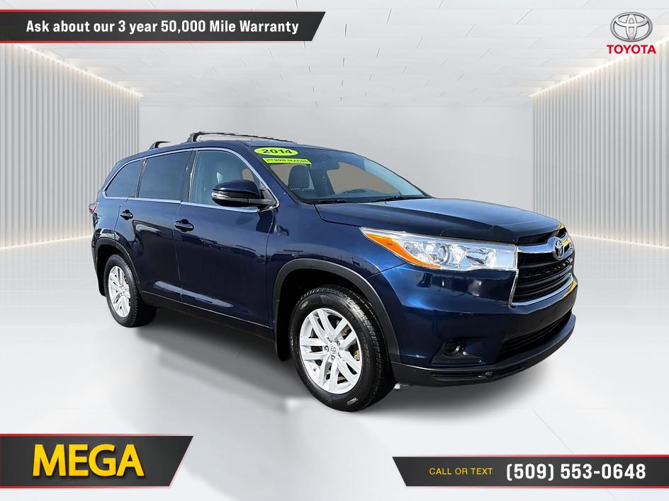 2014 Toyota Highlander Azul SUV/Crossover Tracción en las cuatro ruedas Automática