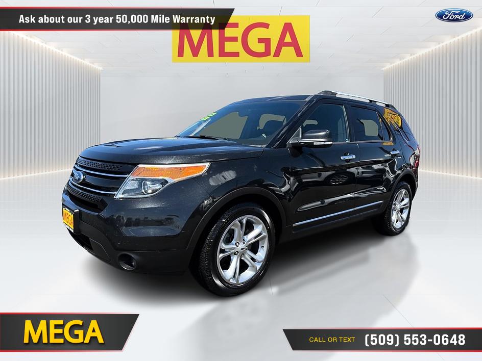 Black 2015 Ford Explorer Limited SUV / Crossover Front-Wheel Drive Automatic