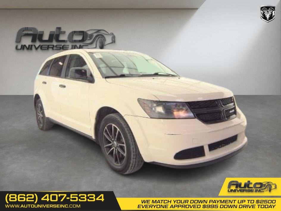 White 2018 Dodge Journey SUV / Crossover Front-Wheel Drive Automatic