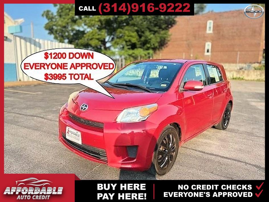 Barcelona Red Metallic 2009 Scion xD Hatchback Front-Wheel Drive Automatic