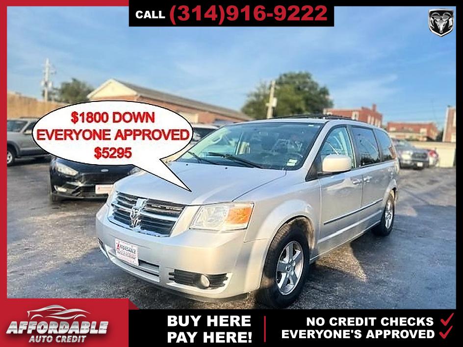 Bright Silver Metallic Clear Coat 2010 Dodge Grand Caravan Minivan Front-Wheel Drive Automatic