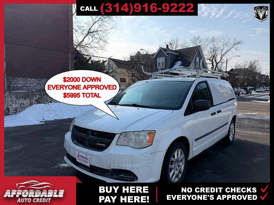 Bright White Clear Coat 2014 RAM C/V Tradesman Van Front-Wheel Drive Automatic